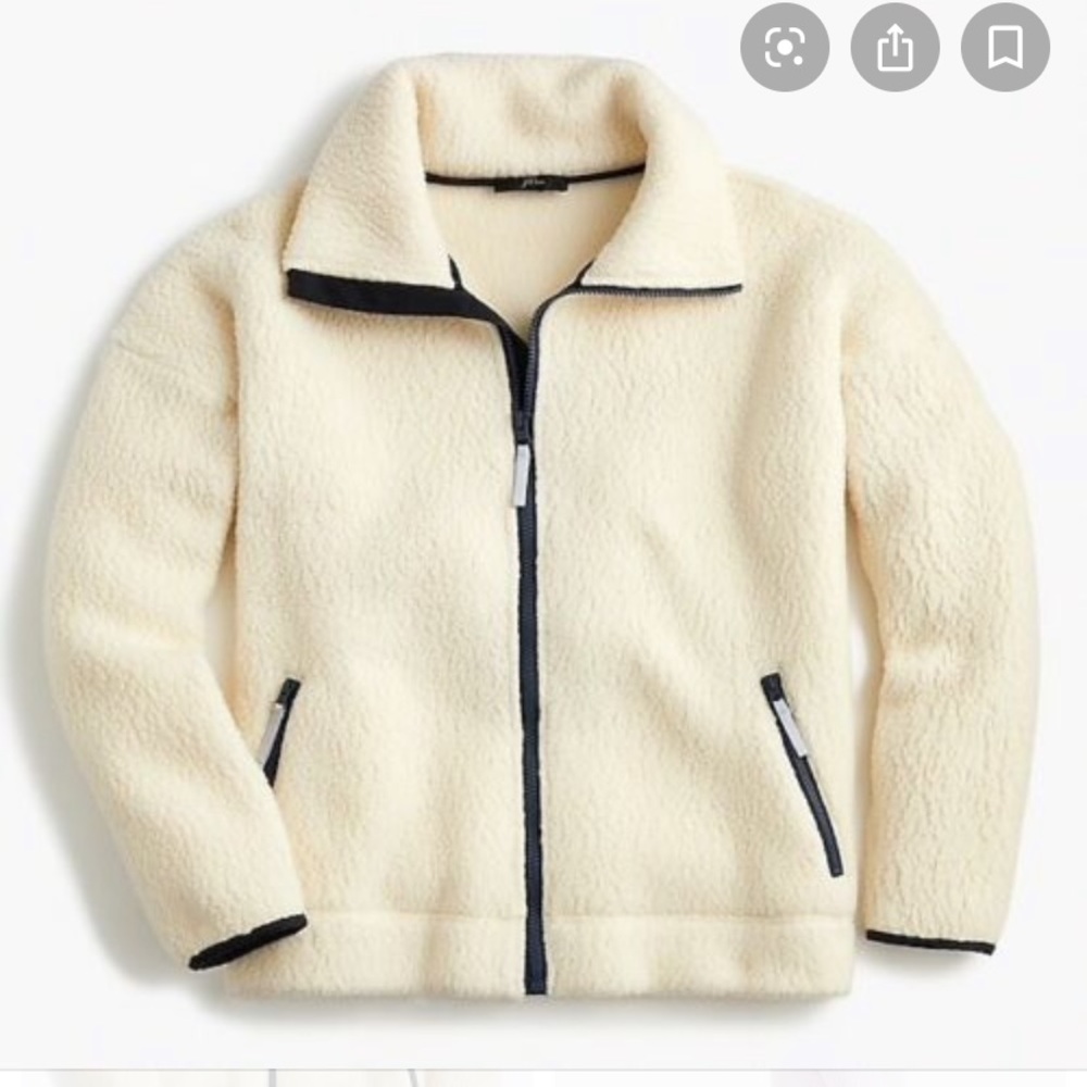 J. Crew Polar Fleece Full-Zip Jacket